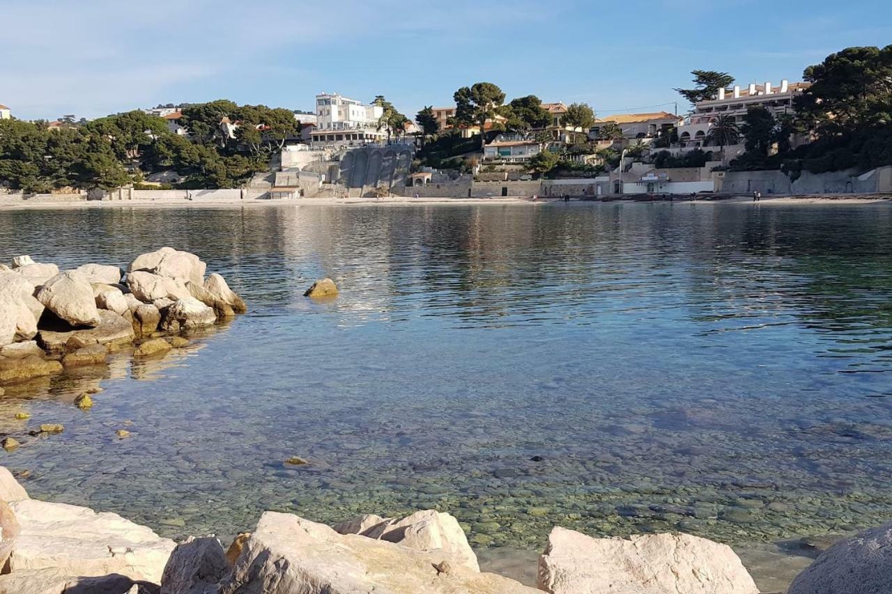 Studio Avec Grand Balcon- Residence De Caractere Bandol Exteriör bild